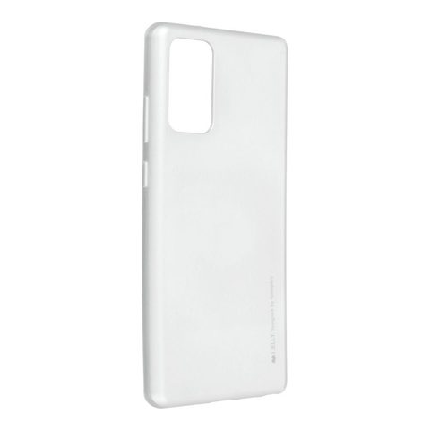 Obal / kryt pre Samsung Galaxy Note 20 strieborný - i-Jelly Case Mercury