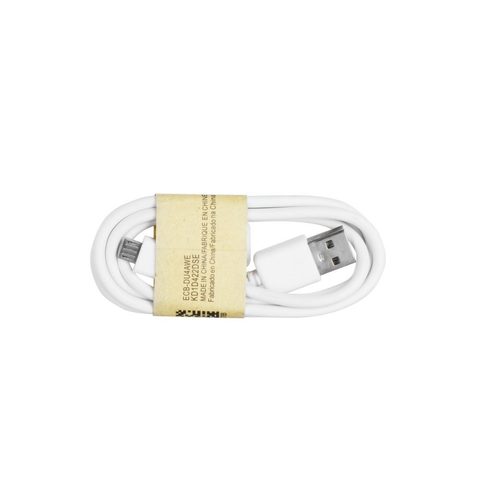 USB kábel Micro USB fehér