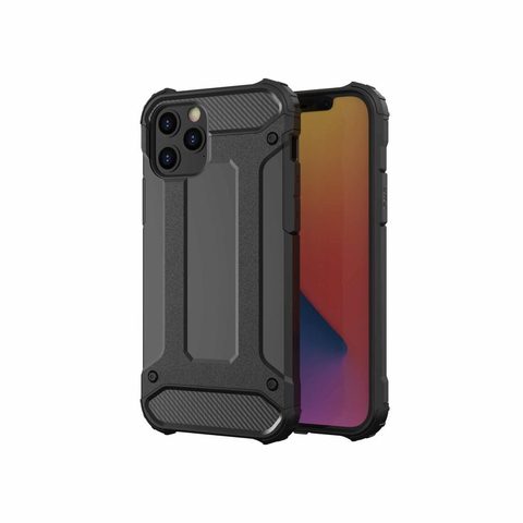 Obal / kryt pre Apple iPhone 13 Pro čierne - Forcell ARMOR