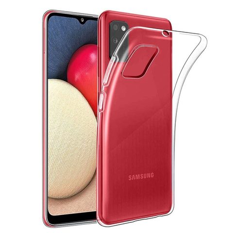 Fedél / borító Samsung Galaxy A02s átlátszó - Ultra Slim 0,3mm