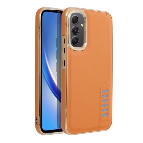 Obal / kryt na Samsung Galaxy A34 5G hnědý - MILANO Case