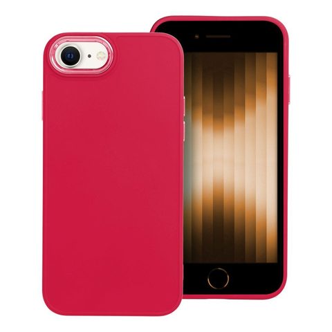 Obal / kryt na Apple iPhone 7 / 8 / SE 2020 / SE 2022 tmavě růžový - FRAME