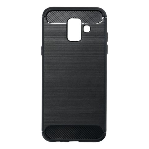 Obal / kryt pre Samsung Galaxy A6 2018 čierny - Forcell CARBON