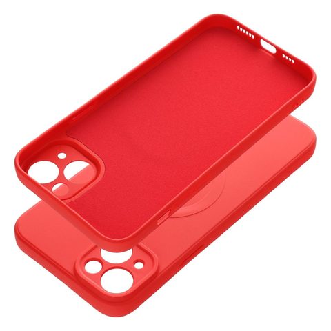 Obal / kryt na Apple iPhone 14 PLUS červené - Mag Cover