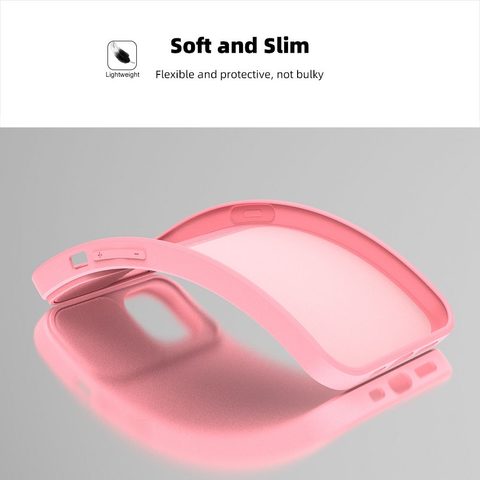 Obal / kryt na Apple iPhone 12 Pro růžová - SLIDE Case