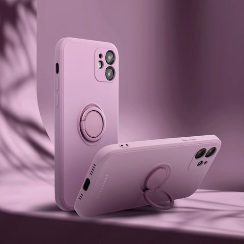 Obal / kryt na Apple iPhone 12 Pro fialový - Roar Amber