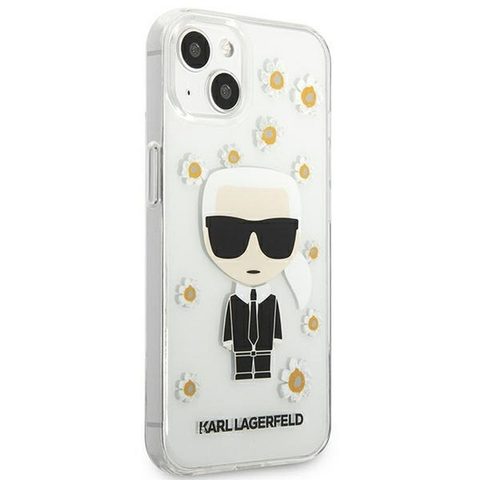 Obal / kryt pre Apple iPhone 13 MINI, priehľadné - Karl Lagerfeld