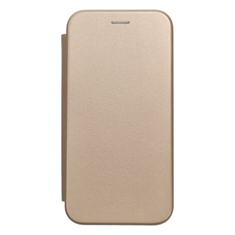 Puzdro / obal na Huawei P30 Lite zlaté - kniha Forcell Elegance