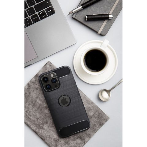 Obal / kryt pre Honor 20 / Huawei Nova 5T čierny - Forcell Carbon