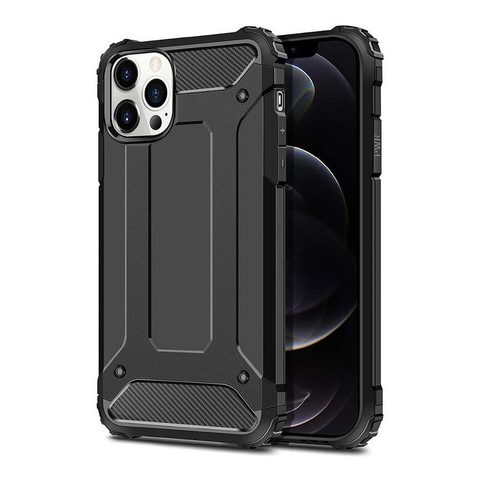 Obal / kryt na Apple iPhone 12 Pro Max černý - Forcell ARMOR