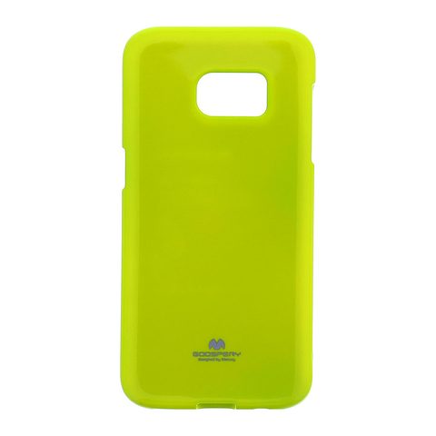 Obal / kryt pre Samsung Galaxy S7 lime - JELLY