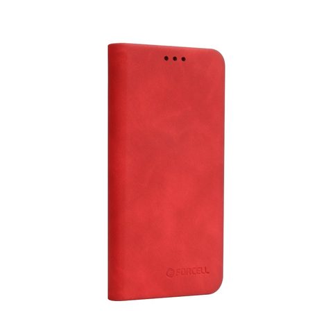 Puzdro / obal pre Apple iPhone XS Max červené - kniha SILK