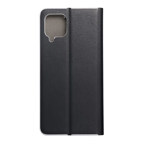 Puzdro / obal pre Samsung Galaxy A22 LTE ( 4G ) čierne - book Luna Book Silver