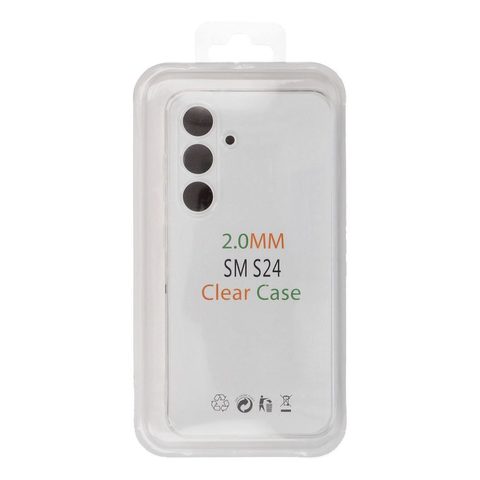 Obal / kryt na Samsung Galaxy S24 transparentné - Clear Case 2mm