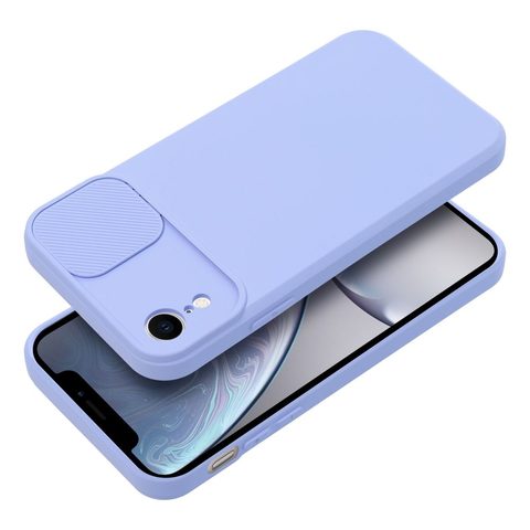 Obal / kryt na Apple iPhone XR fialové - SLIDE Case