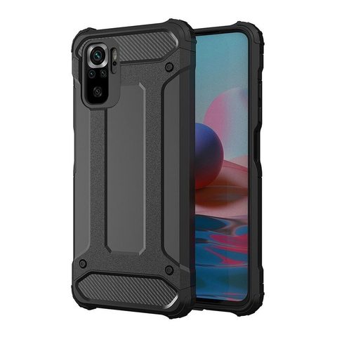 Obal / kryt pre Xiaomi Redmi Note 10 5G čierny - Forcell Armor Case