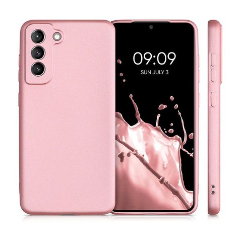Obal / kryt na Samsung Galaxy S24 PLUS ružový - METALLIC