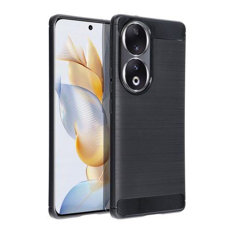 Obal / kryt na Honor 90 5G čierny - Forcell CARBON