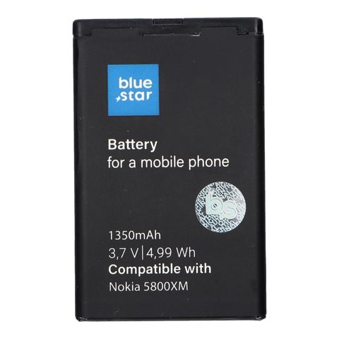 Akkumulátor BL-5J Nokia 5800 XM/C3-00/N900/X6/5230/Lumia 520/525 1350 mAh Li-Ion Blue Star Premium 1350 mAh akkumulátor