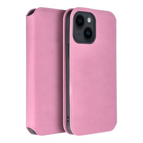 Puzdro / obal na Apple iPhone 14 Plus ružové - kniha Dual Pocket