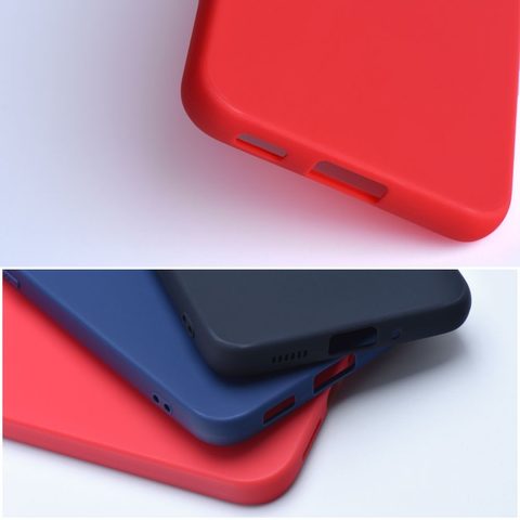 Védőborító Samsung Galaxy A02s piros - Forcell Soft