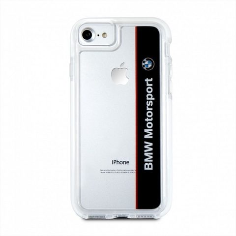 Obal / kryt na Apple iPhone 7, iphone 8, iphone se 2020 průhledný BMW - originální BMHCP7SPVNA