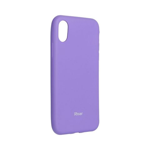 Obal / kryt na Apple iPhone X fialové - Roar Colorful Jelly Case