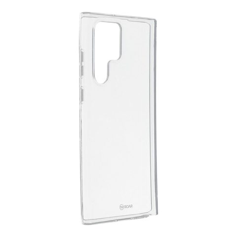 Obal / kryt na Samsung Galaxy S22 Ultra transparentní - Jelly Case Roar