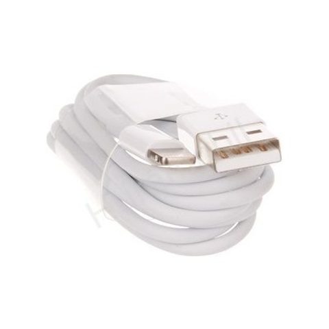 Apple USB kábel MD818ZM iPhone 5 bulk 1m biely - originálny Apple