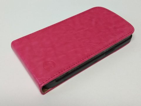 tok / borító Samsung Galaxy Core LTE rózsaszín - flip