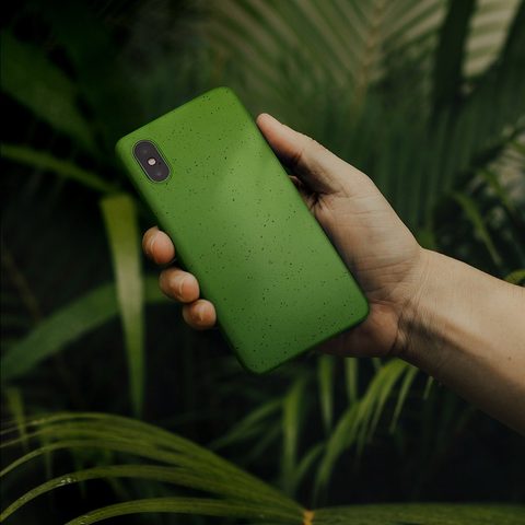 Obal / kryt na Huawei Y5 2019 zelený - Forcell BIO Zero Waste