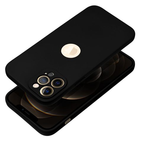 Obal / kryt pre iPhone 12 Pro Max čierne - Forcell Soft