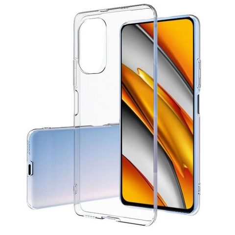 Obal / kryt pre Xiaomi POCO F3 / F3 Pro / K40 / K40 Pro transparentný - Ultra Slim 0,5 mm