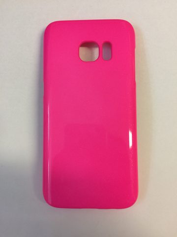 Obal / kryt na Samsung Galaxy S7 (G930) růžový - Jelly Case Flash