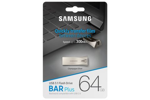 Flash disk USB 3.1 64 GB metalická strieborná - Samsung