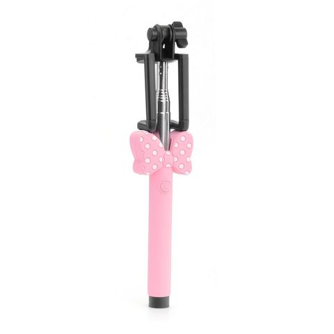 Selfie tyč s licenciou Disney Minnie 002 ružová
