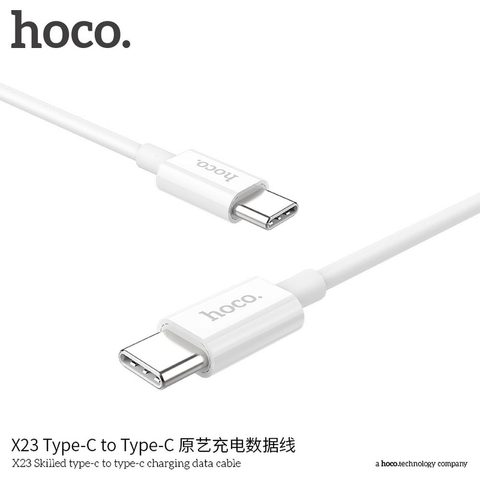 Datový / nabíjecí kabel USB-C / USB-C C bílý HOCO Skilled Power Delivery