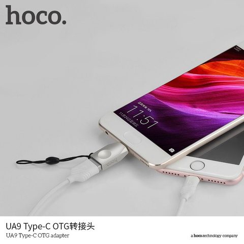 Adaptér / redukce USB-C na USB UA9 OTG - HOCO