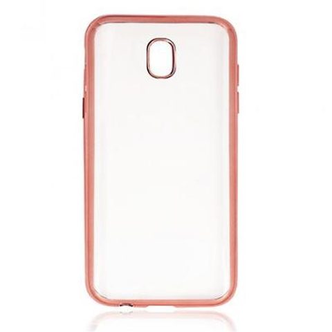 Obal / kryt na Samsung Galaxy J3 2017 starorůžový - Electro Jelly Case