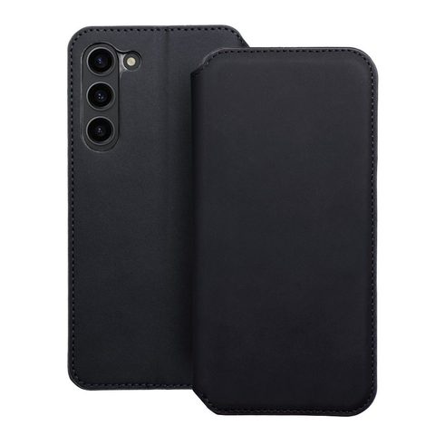 Puzdro / obal na Samsung Galaxy S23 Plus čierna kniha - Dual Pocket Case