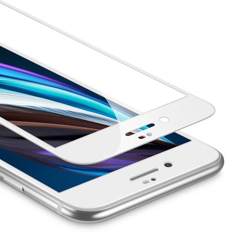 Tvrdené / ochranné sklo Apple iPhone 6 / 6S / 7 / 8 / SE 2020 biele - ESR 3D Tempered Glass
