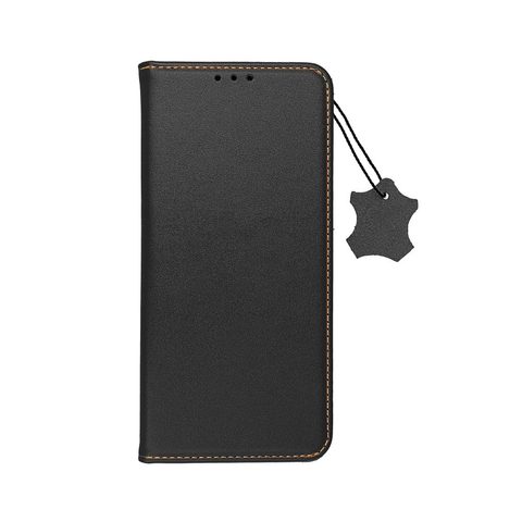 Puzdro / obal na Samsung Galaxy S24 Plus čierne - kniha Kožené puzdro SMART PRO