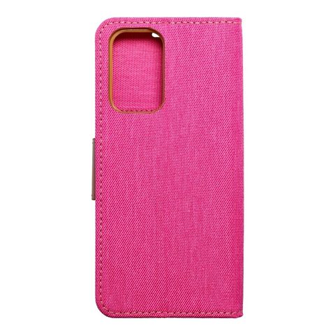Puzdro / obal pre Samsung A53 5G ružový - kniha CANVAS