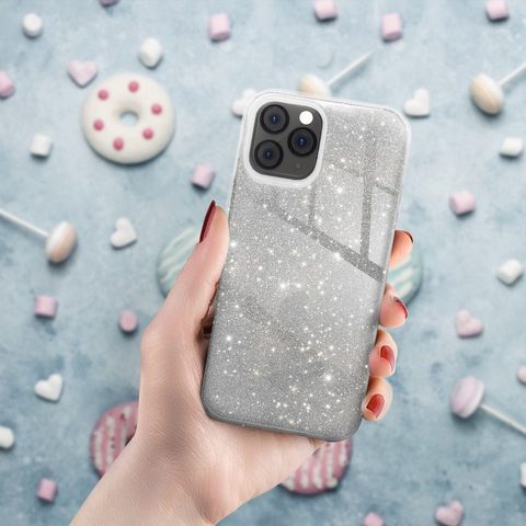 Obal / kryt na XIAOMI Redmi 9C stříbrný - Forcell SHINING