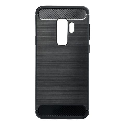 Obal / kryt na Samsung Galaxy S9 Plus černý - Forcell CARBON