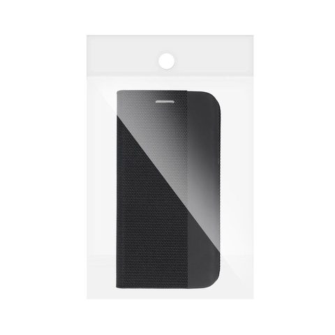 Puzdro / obal pre Xiaomi Redmi Note 10 / 10S čierny - kniha SENSITIVE Book
