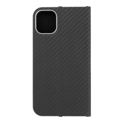 Pouzdro / Obal na Apple iPhone 11 - černé - knížkové Luna Carbon