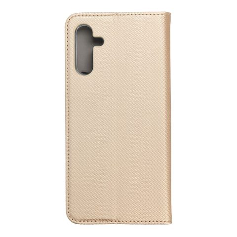 Pouzdro / obal na Samsung Galaxy A13 5G / A04S zlaté - knížkové Smart