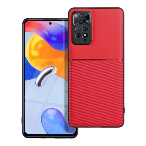 Obal / kryt na Xiaomi Redmi NOTE 11 PRO / 11 PRO 5G červený - Forcell NOBLE