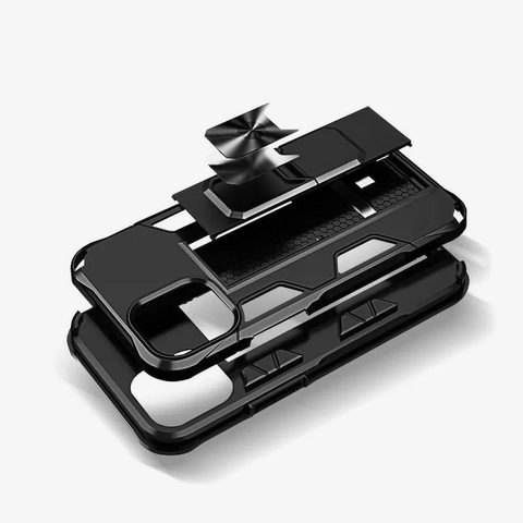 Obal / kryt na iPhone 11 Pro Max černý - Forcell Defender
